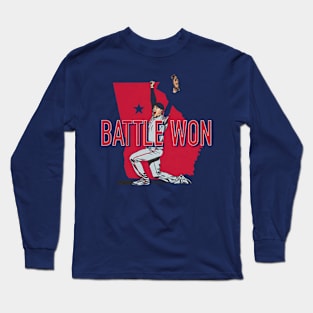 Freddie Freeman Battle Won Long Sleeve T-Shirt